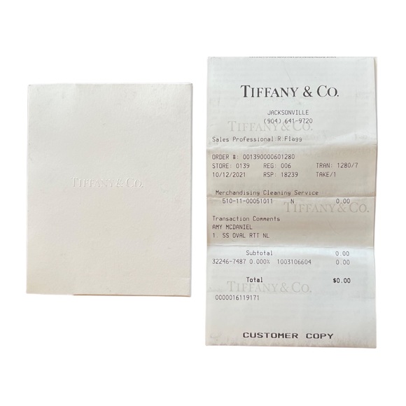 Return to Tiffany & Co. 925 Sterling Necklace Classic and Engravable - Picture 5 of 9